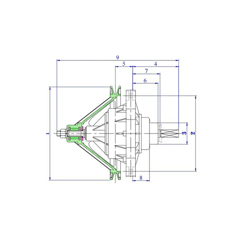 Wasmachine transmissie